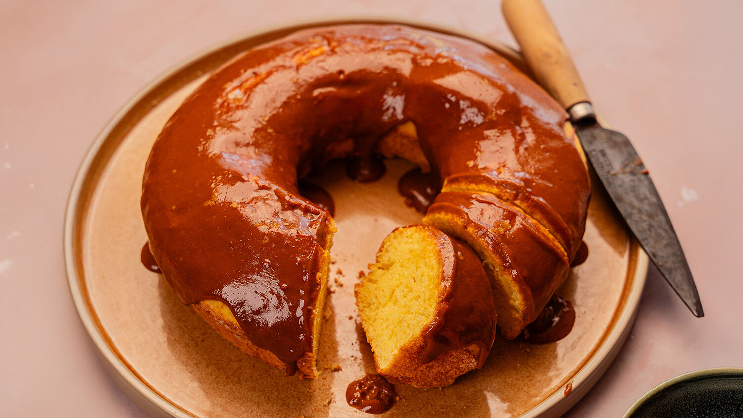 Receita de bolo de caramelo salgado